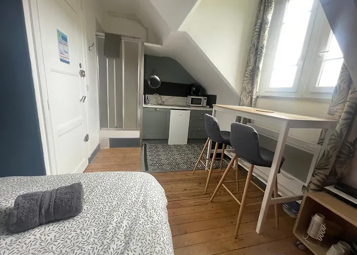 Apartment Reamenage Fin Juillet 2025, Albatros A Moins De 50 Metres De La Plage, Vue Degagee Sur La Vallee Veulettes-sur-Mer